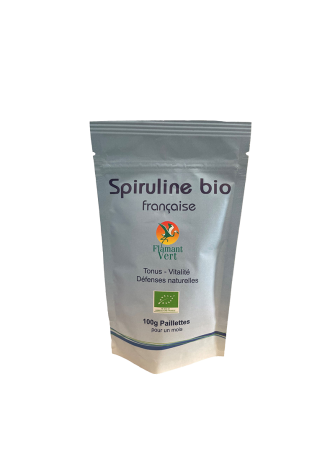 Spiruline Française 100g Paillettes