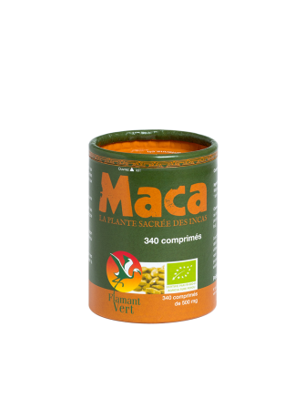 Maca 340 comprimés - Flamant Vert