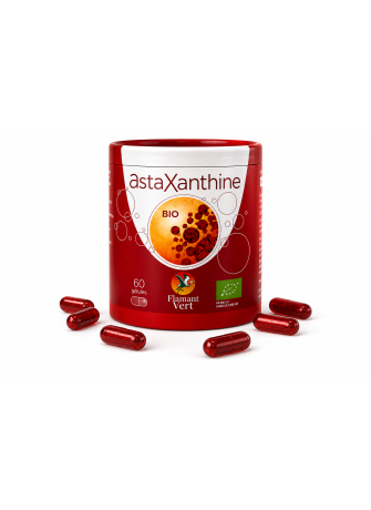 Astaxanthine Naturelle et Bio Européenne - 60 Gélules