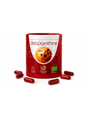 Astaxanthine Naturelle et Bio Européenne - 60 Gélules