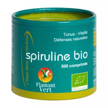 Spiruline Bio 500 comprimés