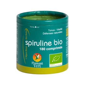 Spiruline Bio 180 comprimés