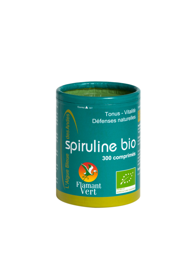 Spiruline Bio 300 comprimés Spiruline Bio 300 comprimés