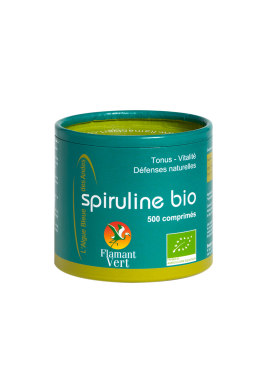 Spiruline Bio 500 comprimés – Algue Bleue des Andes