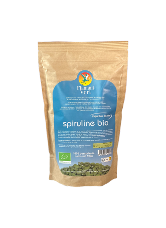 Spiruline Bio 1000 comprimés – Algue Bleue des Andes
