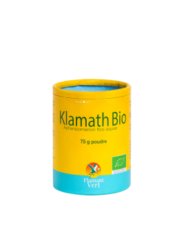 Klamath Bio en poudre – 75 g d’algue AFA pure