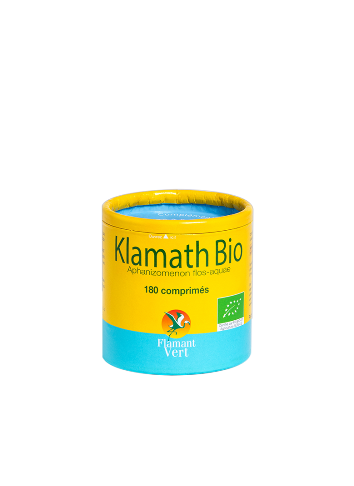 Klamath Bio – 180 comprimés | Micro-algue AFA d’origine USA Klamath Bio – 180 comprimés | Micro-algue AFA d’origine USA